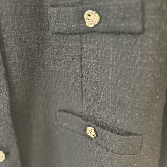 Tuckernuck Black Blazer with Silver Buttons - Picture 6 of 8